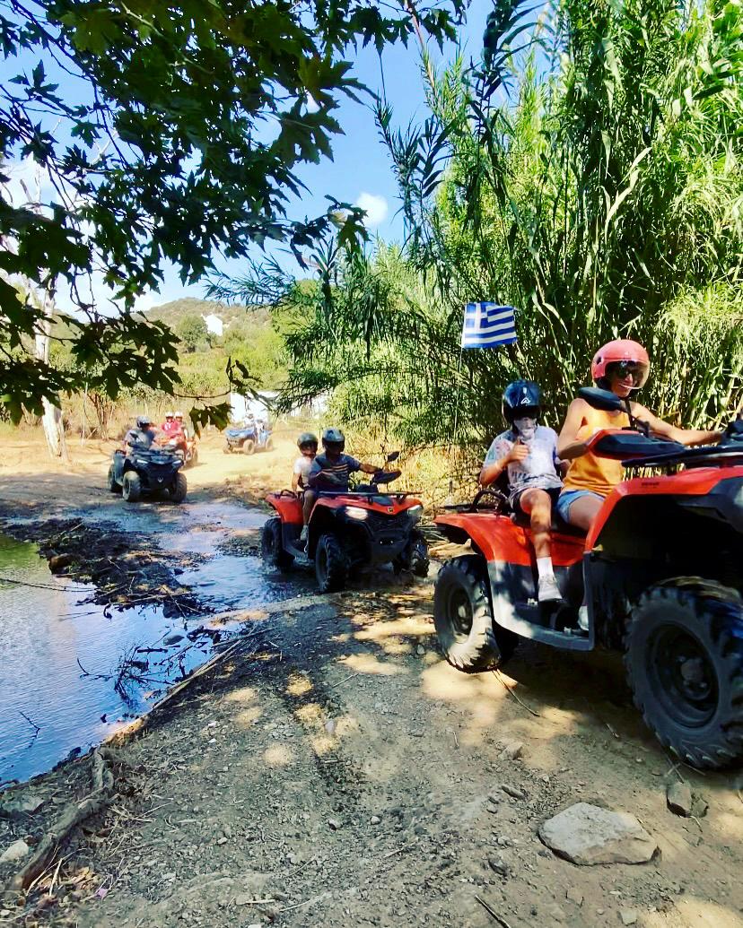 Off-road mountain ride